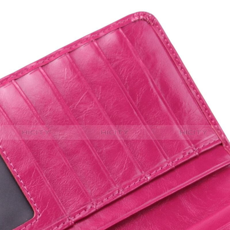 Handtasche Clutch Handbag Tasche Leder Universal Pink