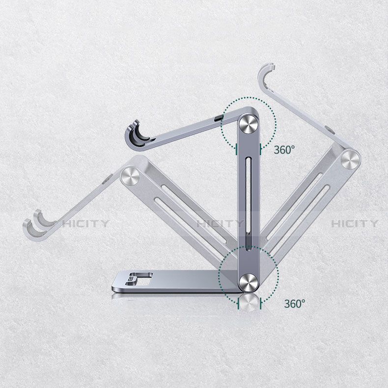 Handy Ständer Smartphone Halter Halterung Stand Universal K03 Grau