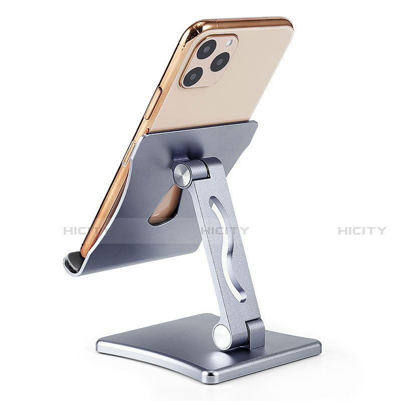 Handy Ständer Smartphone Halter Halterung Stand Universal K32 Grau