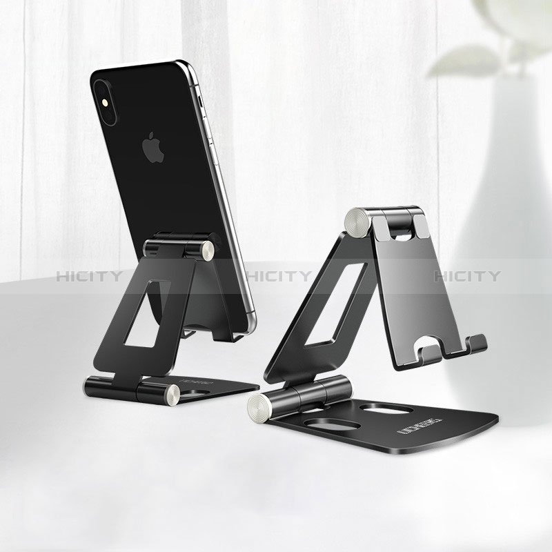 Handy Ständer Smartphone Halter Halterung Stand Universal N09 Schwarz