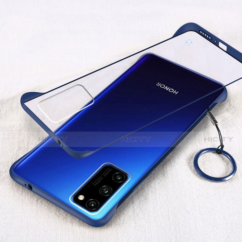 Handyhülle Hülle Crystal Hartschalen Tasche Schutzhülle H01 für Huawei Honor 30 Lite 5G Blau Plus