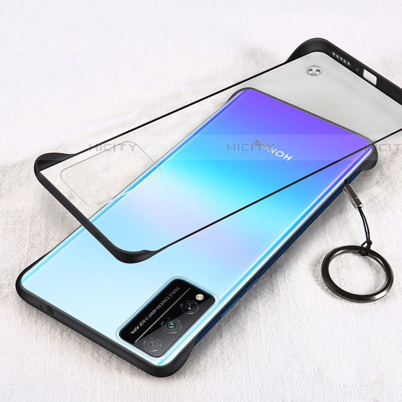 Handyhülle Hülle Crystal Hartschalen Tasche Schutzhülle H01 für Huawei Honor Play4T Pro Schwarz