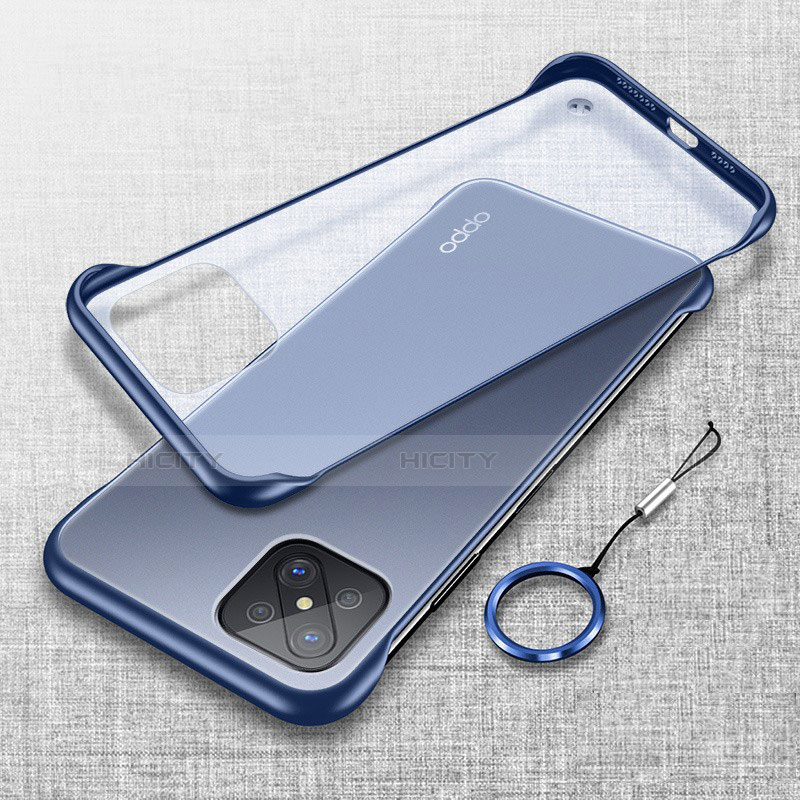 Handyhülle Hülle Crystal Hartschalen Tasche Schutzhülle H01 für Oppo A92s 5G groß