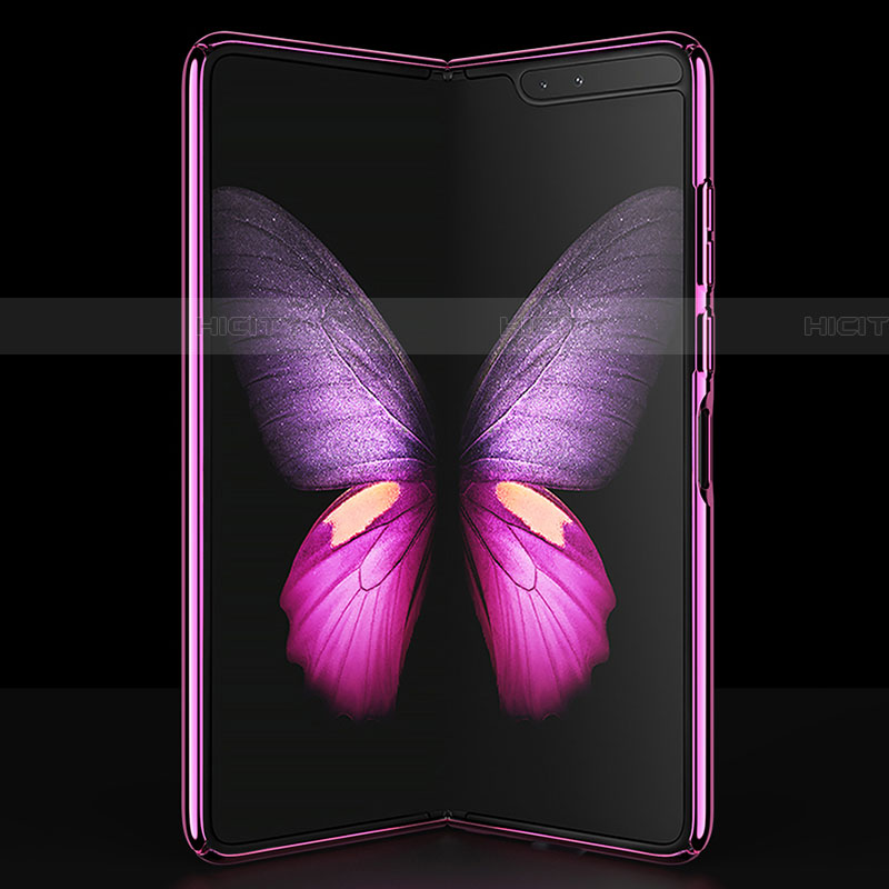 Handyhülle Hülle Crystal Hartschalen Tasche Schutzhülle H01 für Samsung Galaxy Fold