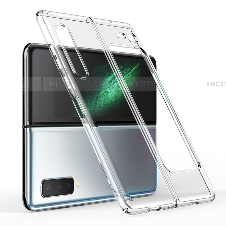 Handyhülle Hülle Crystal Hartschalen Tasche Schutzhülle H01 für Samsung Galaxy Fold