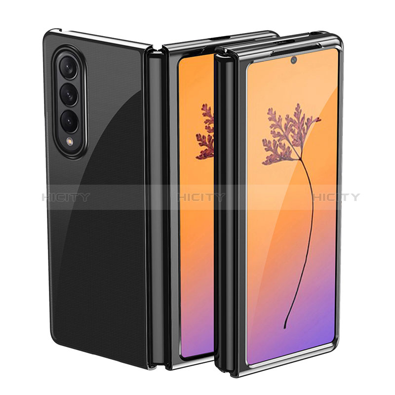 Handyhülle Hülle Crystal Hartschalen Tasche Schutzhülle H01 für Samsung Galaxy Z Fold3 5G groß