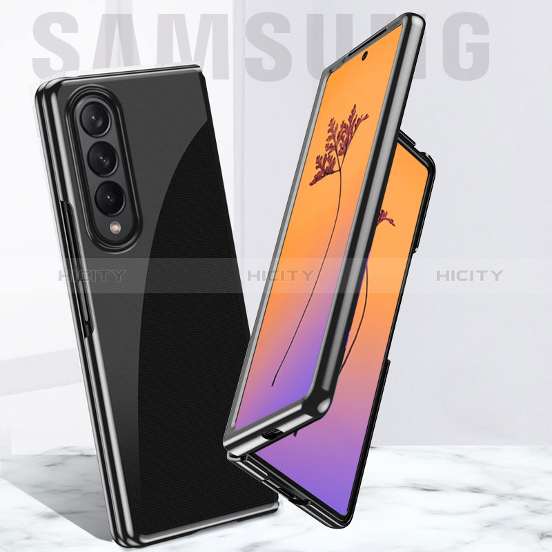 Handyhülle Hülle Crystal Hartschalen Tasche Schutzhülle H01 für Samsung Galaxy Z Fold3 5G groß