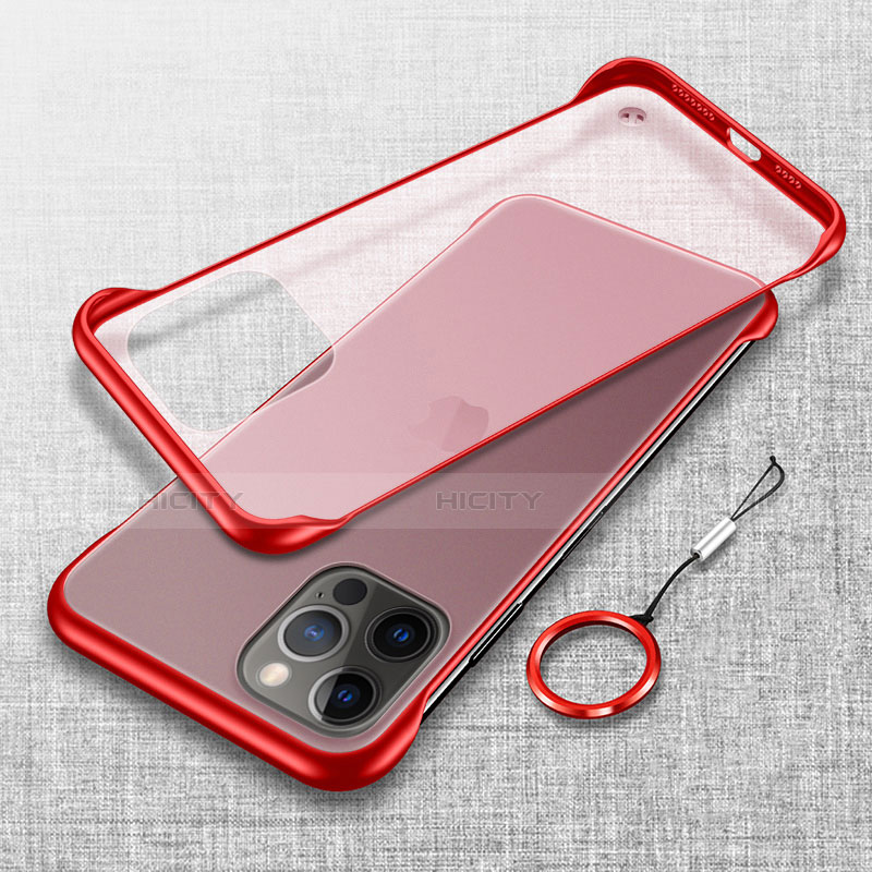 Handyhülle Hülle Crystal Hartschalen Tasche Schutzhülle H02 für Apple iPhone 13 Pro Rot