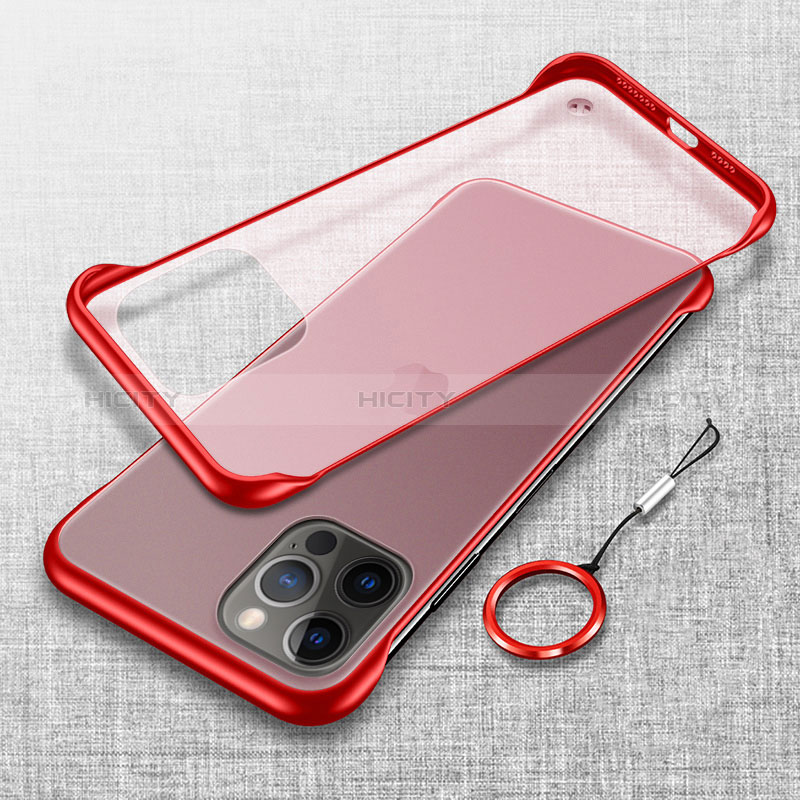 Handyhülle Hülle Crystal Hartschalen Tasche Schutzhülle H02 für Apple iPhone 14 Pro Rot