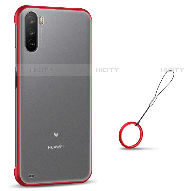 Handyhülle Hülle Crystal Hartschalen Tasche Schutzhülle H02 für Huawei Mate 40 Lite 5G Rot