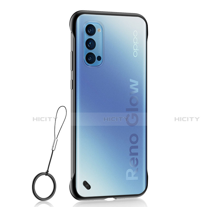 Handyhülle Hülle Crystal Hartschalen Tasche Schutzhülle H02 für Oppo Reno4 5G