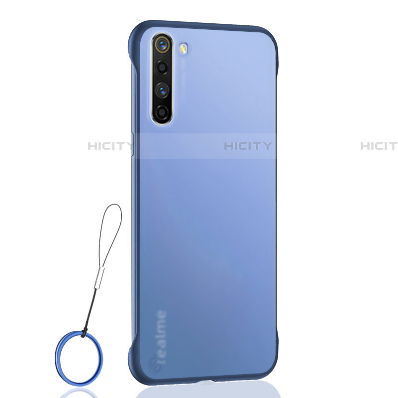 Handyhülle Hülle Crystal Hartschalen Tasche Schutzhülle H02 für Realme X50 Pro 5G Blau