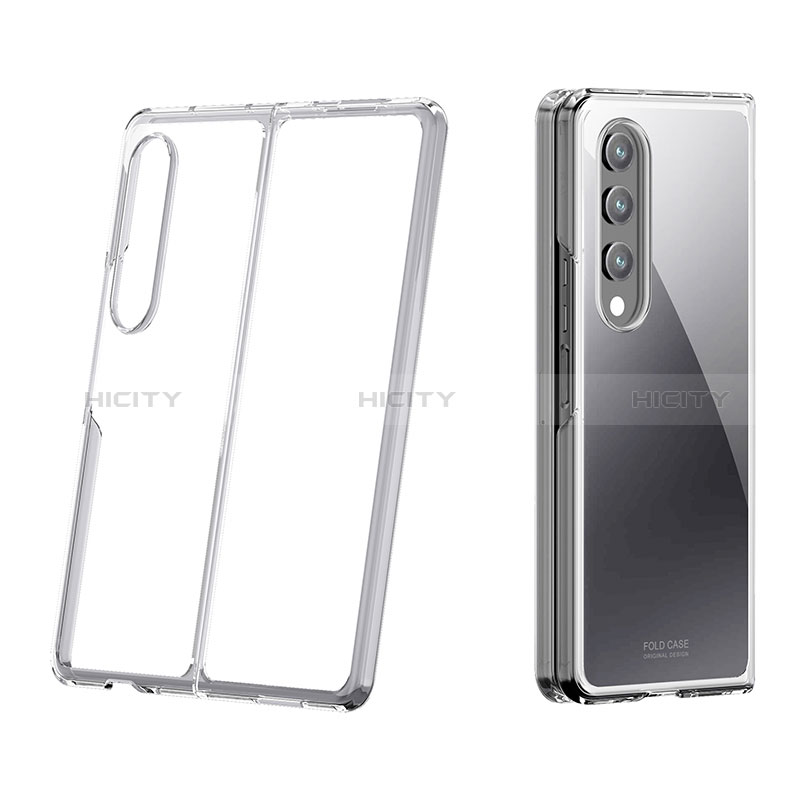 Handyhülle Hülle Crystal Hartschalen Tasche Schutzhülle H02 für Samsung Galaxy Z Fold3 5G groß