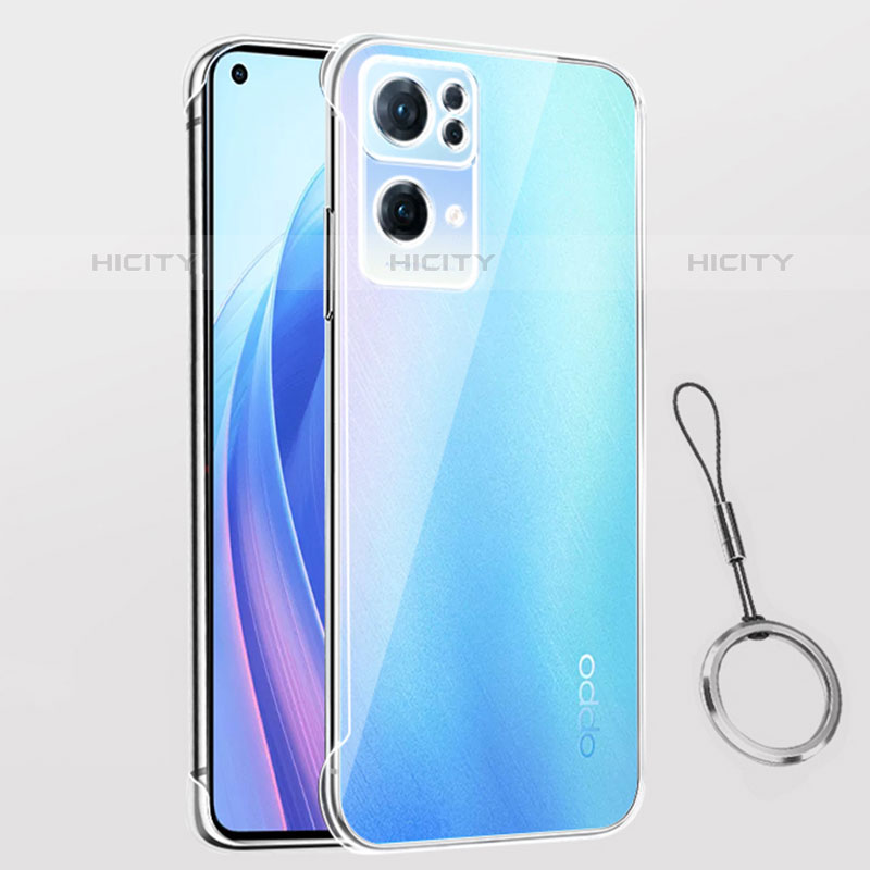 Handyhülle Hülle Crystal Hartschalen Tasche Schutzhülle H03 für Oppo Reno7 Pro 5G Klar