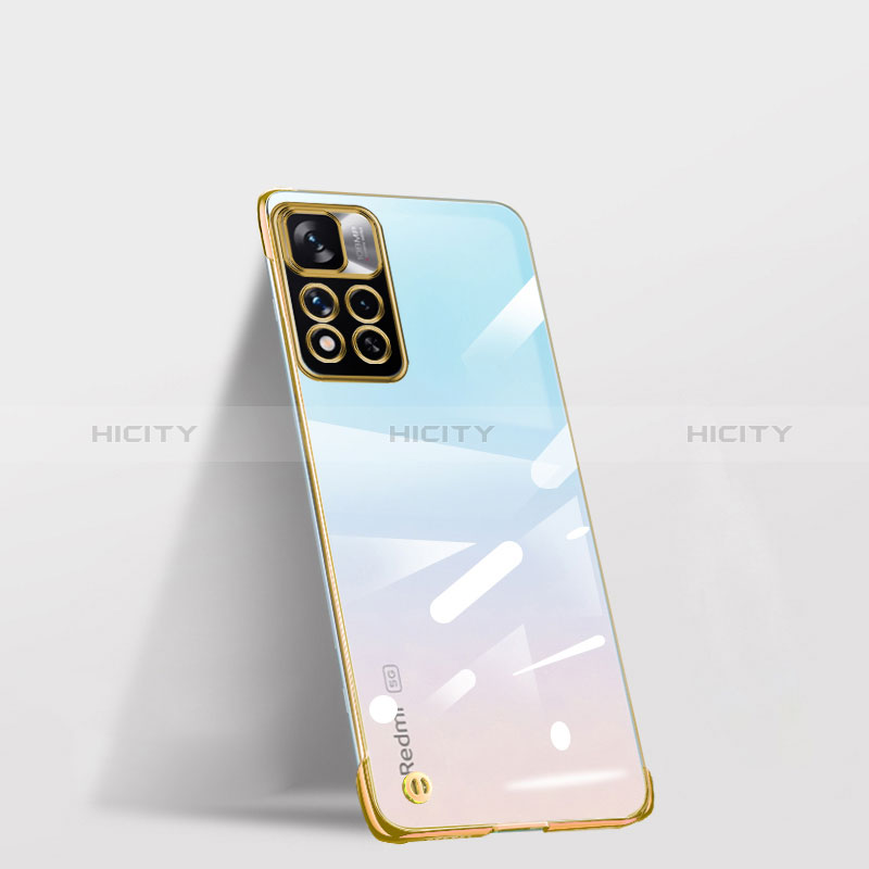 Handyhülle Hülle Crystal Hartschalen Tasche Schutzhülle H03 für Xiaomi Mi 11i 5G (2022) Gold