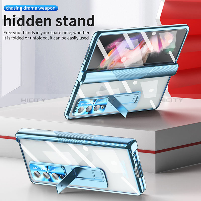 Handyhülle Hülle Crystal Hartschalen Tasche Schutzhülle H05 für Samsung Galaxy Z Fold3 5G