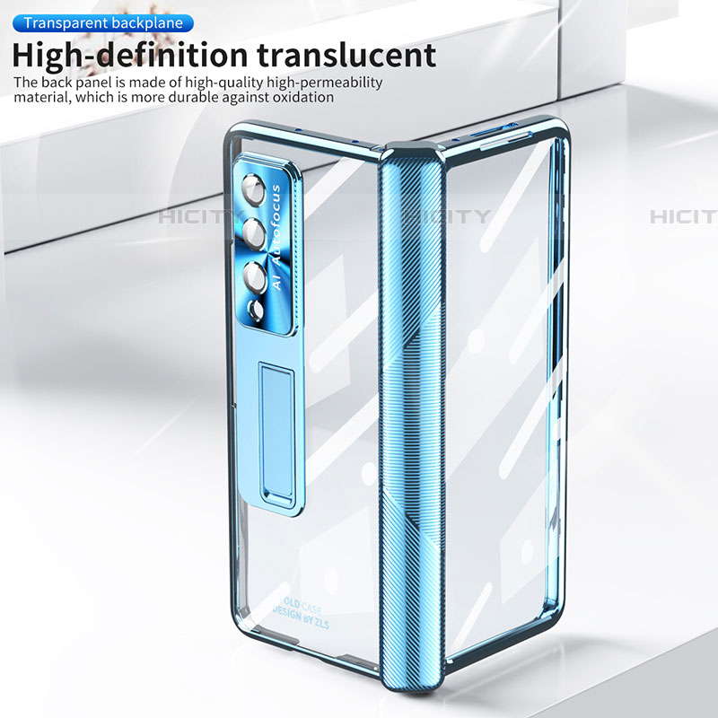 Handyhülle Hülle Crystal Hartschalen Tasche Schutzhülle H05 für Samsung Galaxy Z Fold4 5G