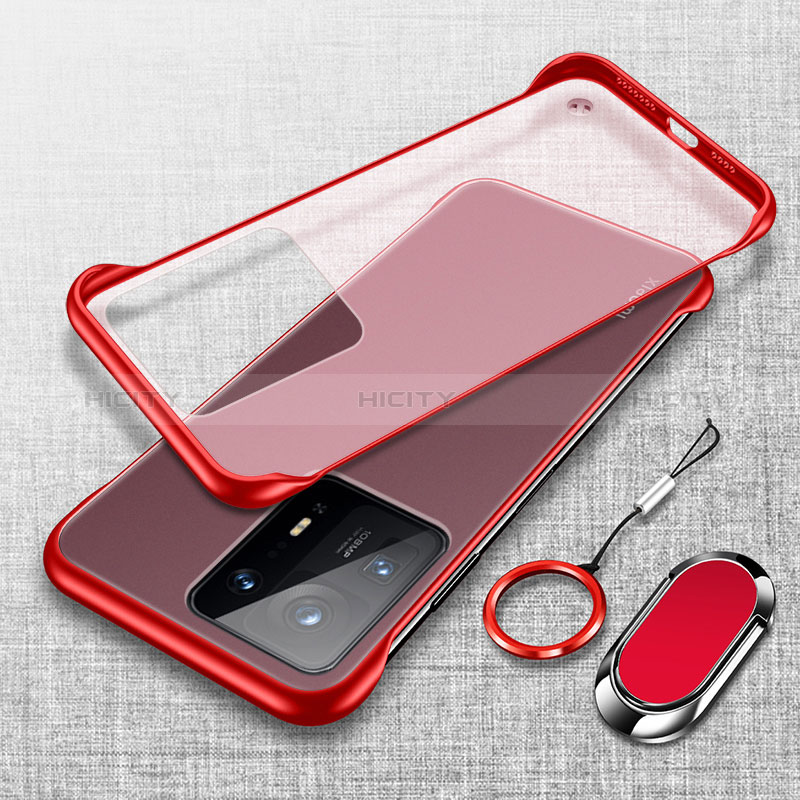 Handyhülle Hülle Crystal Hartschalen Tasche Schutzhülle H05 für Xiaomi Mi Mix 4 5G Rot Plus