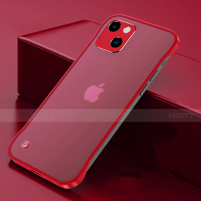 Handyhülle Hülle Crystal Hartschalen Tasche Schutzhülle H06 für Apple iPhone 13 Rot
