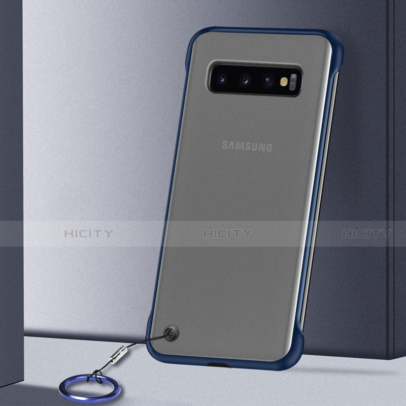 Handyhülle Hülle Crystal Hartschalen Tasche Schutzhülle S01 für Samsung Galaxy S10 groß