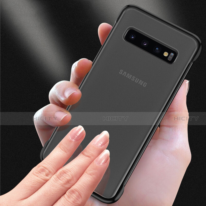 Handyhülle Hülle Crystal Hartschalen Tasche Schutzhülle S01 für Samsung Galaxy S10 Plus