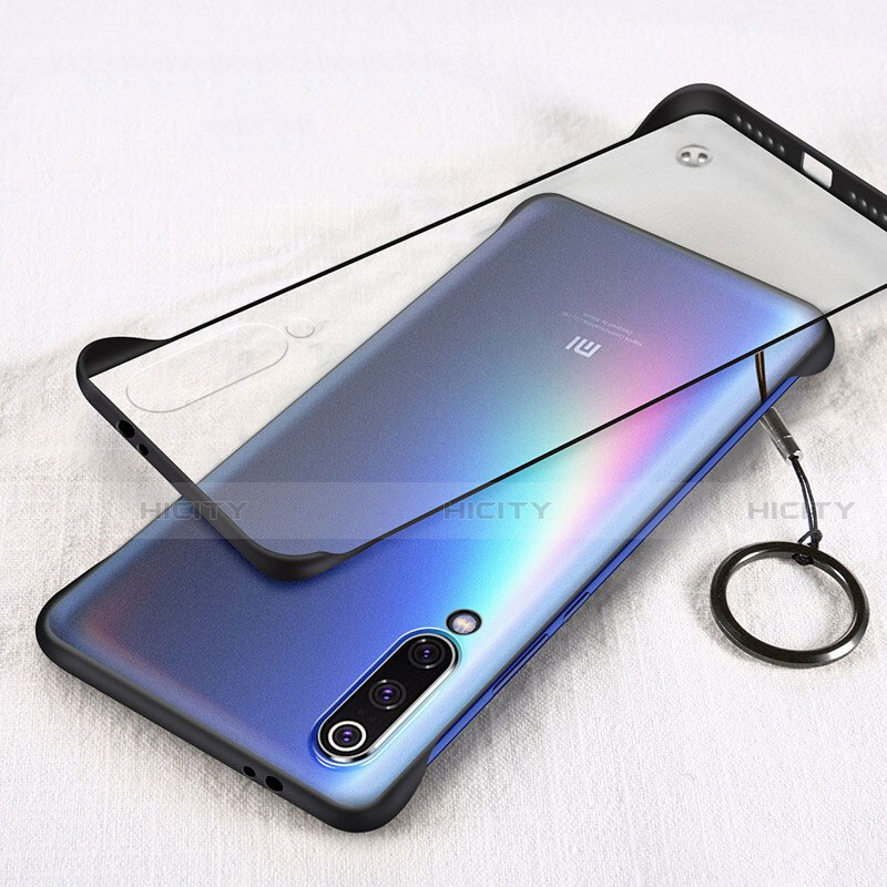 Handyhülle Hülle Crystal Hartschalen Tasche Schutzhülle S01 für Xiaomi Mi A3 Schwarz