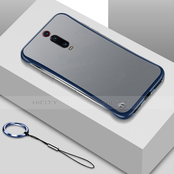Handyhülle Hülle Crystal Hartschalen Tasche Schutzhülle S01 für Xiaomi Redmi K20 Pro Blau