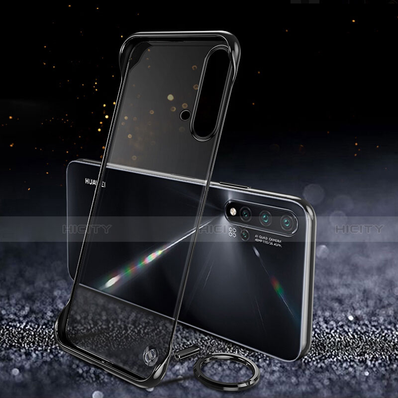 Handyhülle Hülle Crystal Hartschalen Tasche Schutzhülle S04 für Huawei Nova 5 groß