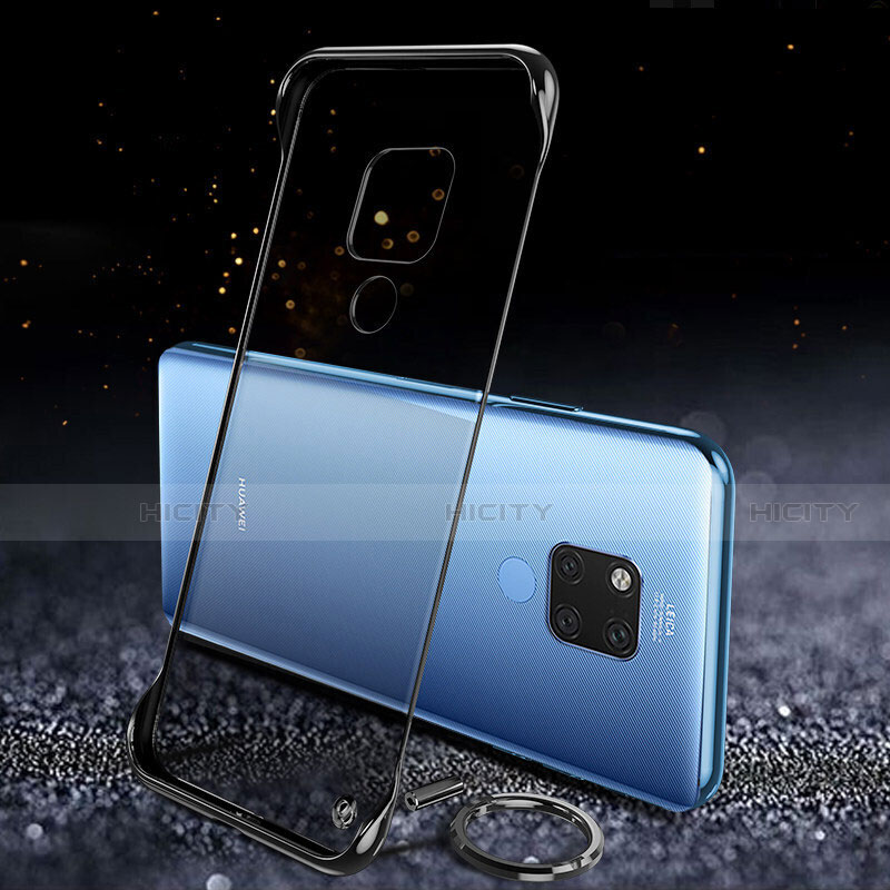 Handyhülle Hülle Crystal Hartschalen Tasche Schutzhülle S05 für Huawei Mate 20 X 5G Schwarz