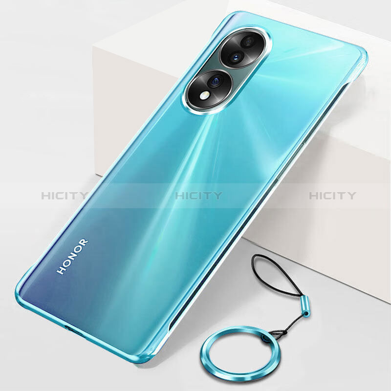 Handyhülle Hülle Crystal Rahmenlos Hartschalen Tasche Schutzhülle für Huawei Honor X7b groß