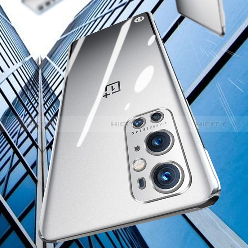 Handyhülle Hülle Crystal Rahmenlos Hartschalen Tasche Schutzhülle für OnePlus 9 Pro 5G groß