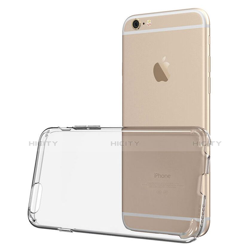 Handyhülle Hülle Crystal Schutzhülle Tasche C01 für Apple iPhone 6 Klar groß