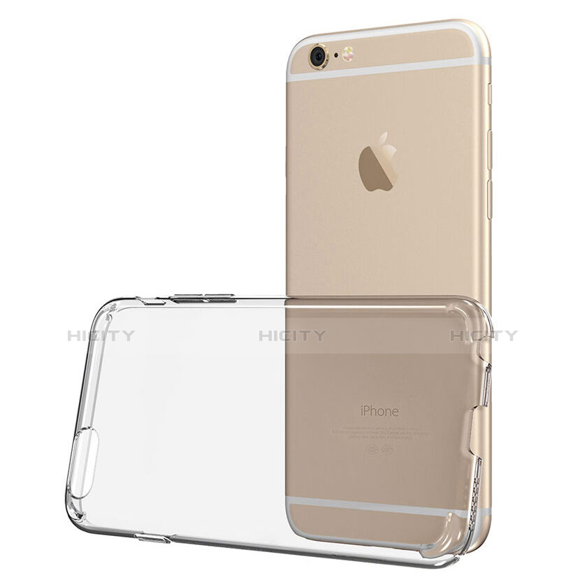 Handyhülle Hülle Crystal Schutzhülle Tasche C01 für Apple iPhone 6 Plus Klar groß