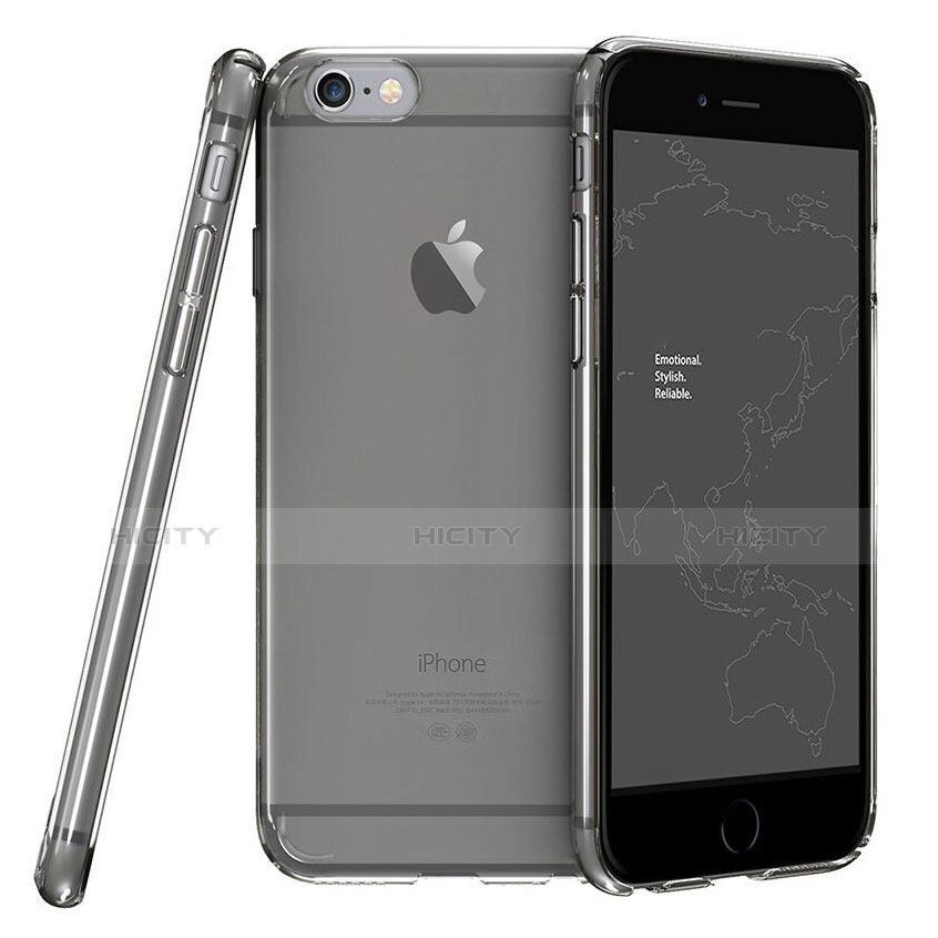 Handyhülle Hülle Crystal Schutzhülle Tasche für Apple iPhone 6 Grau