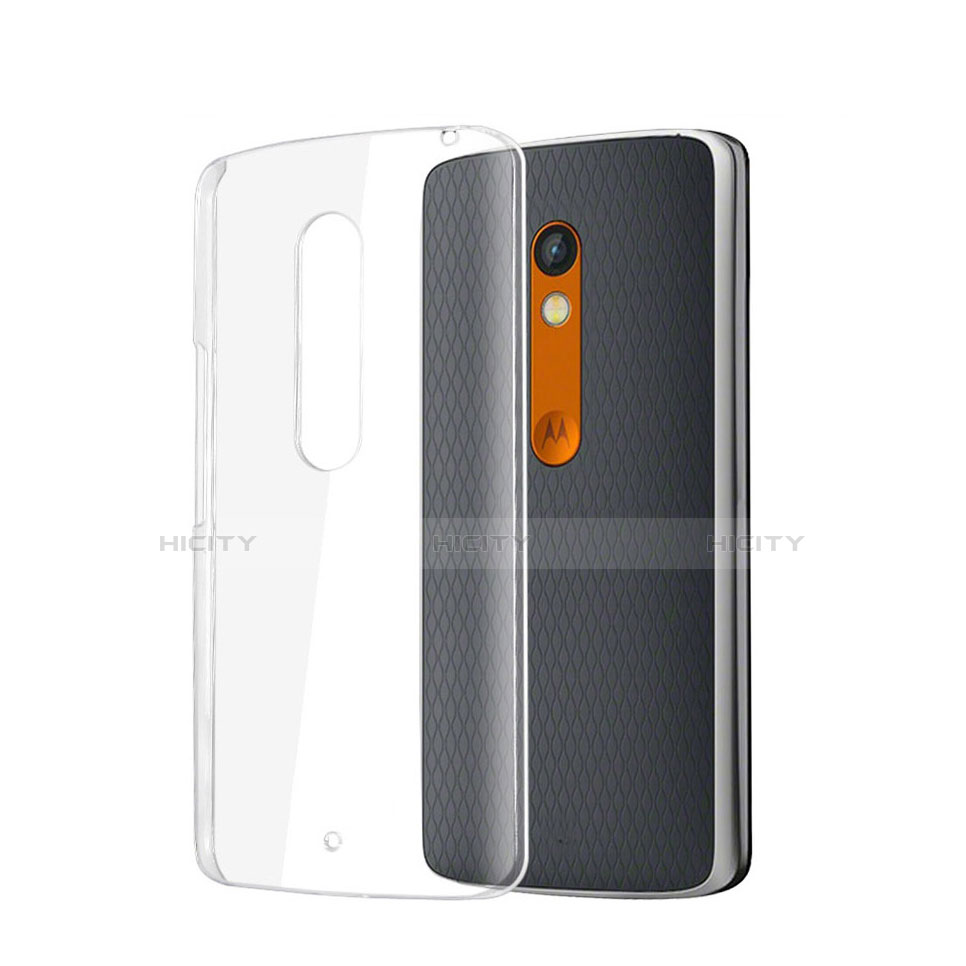 Handyhülle Hülle Crystal Schutzhülle Tasche für Motorola Moto X Play Klar groß