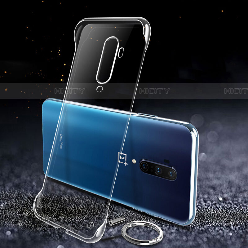 Handyhülle Hülle Crystal Schutzhülle Tasche für OnePlus 7T Pro Schwarz