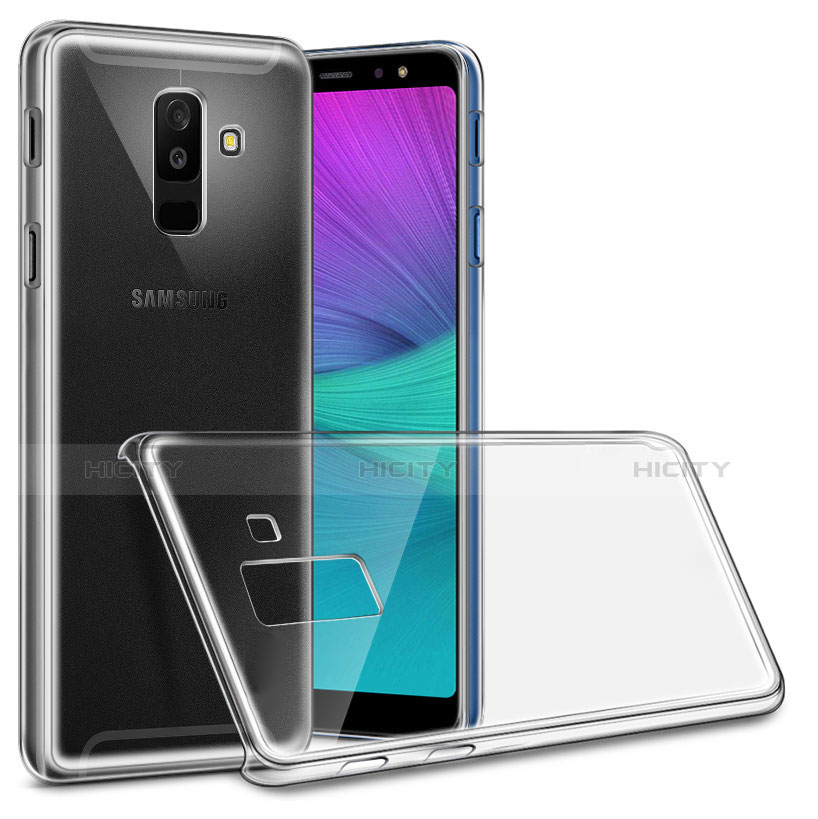 Handyhülle Hülle Crystal Schutzhülle Tasche für Samsung Galaxy A6 Plus (2018) Klar