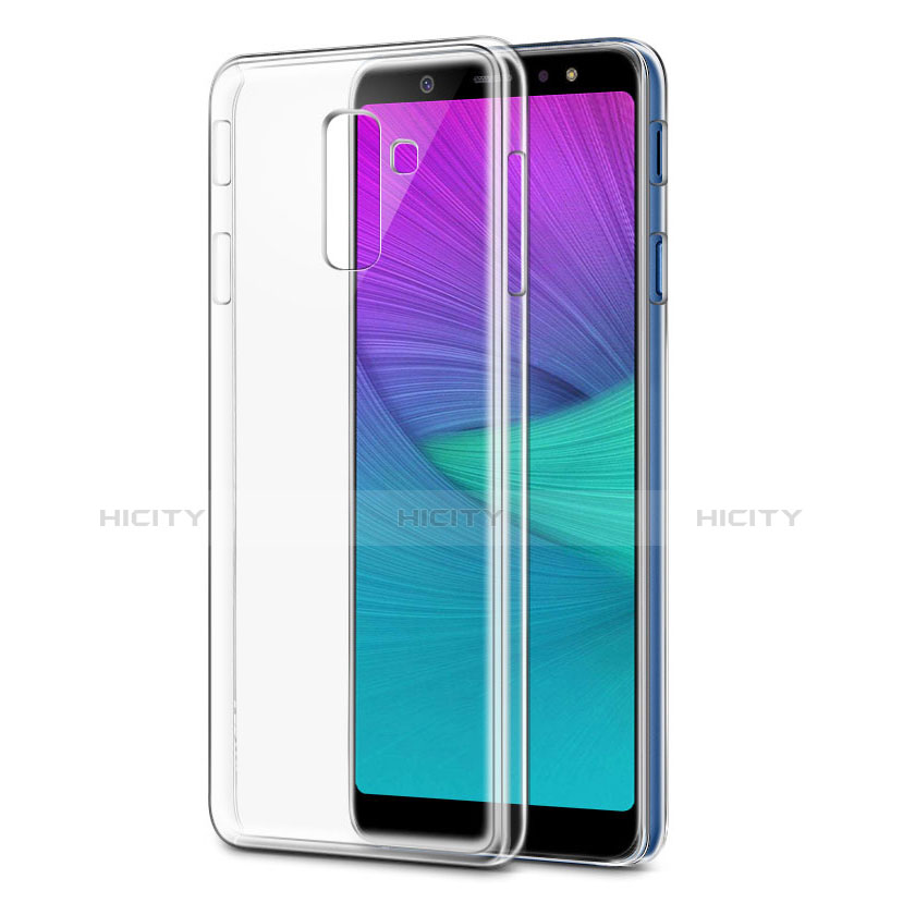 Handyhülle Hülle Crystal Schutzhülle Tasche für Samsung Galaxy A6 Plus Klar