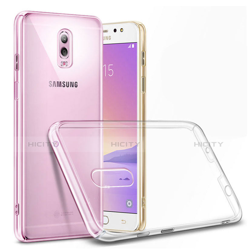 Handyhülle Hülle Crystal Schutzhülle Tasche für Samsung Galaxy J7 Plus Klar