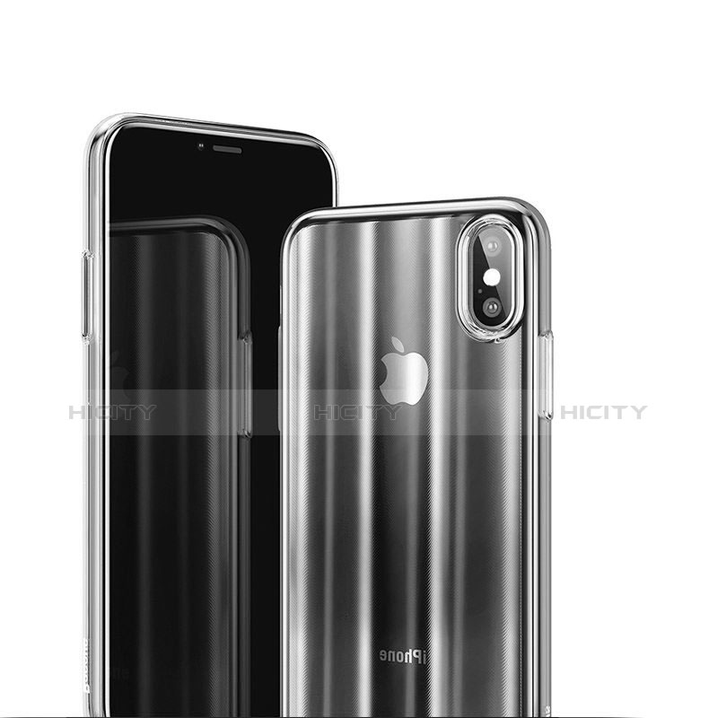 Handyhülle Hülle Crystal Schutzhülle Tasche H01 für Apple iPhone Xs Klar