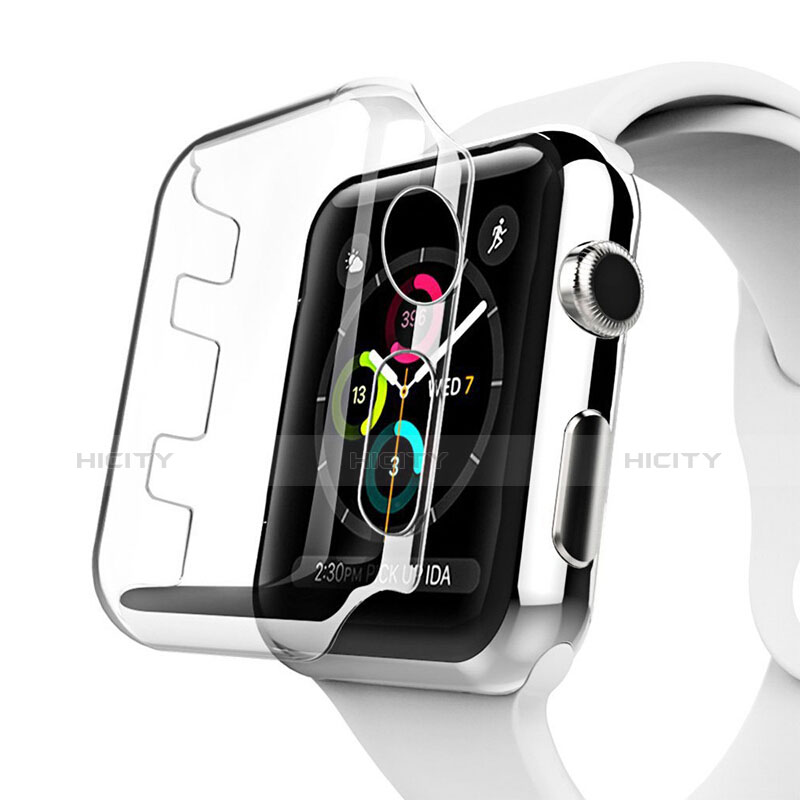 Handyhülle Hülle Crystal Tasche Schutzhülle für Apple iWatch 3 38mm Klar groß