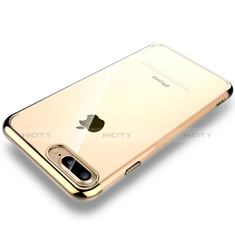 Handyhülle Hülle Crystal Tasche Schutzhülle H01 für Apple iPhone 8 Plus Gold Plus