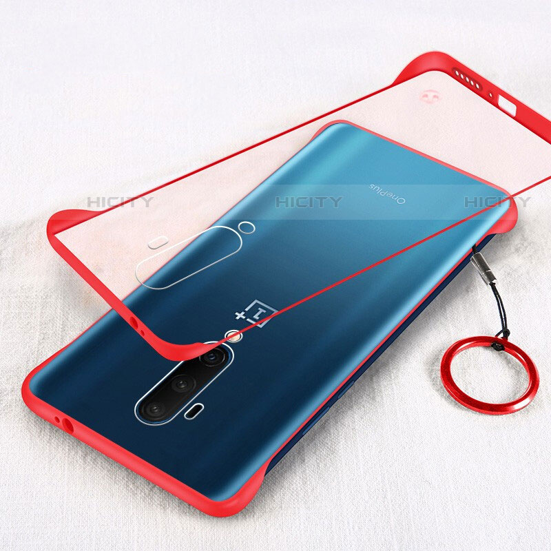 Handyhülle Hülle Crystal Tasche Schutzhülle H01 für OnePlus 7T Pro Rot