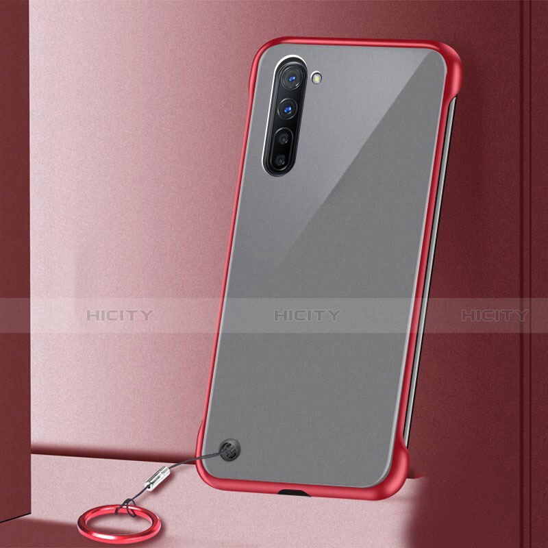 Handyhülle Hülle Crystal Tasche Schutzhülle H01 für Oppo F15 Rot