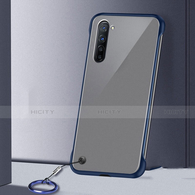 Handyhülle Hülle Crystal Tasche Schutzhülle H01 für Oppo K7 5G Blau Plus