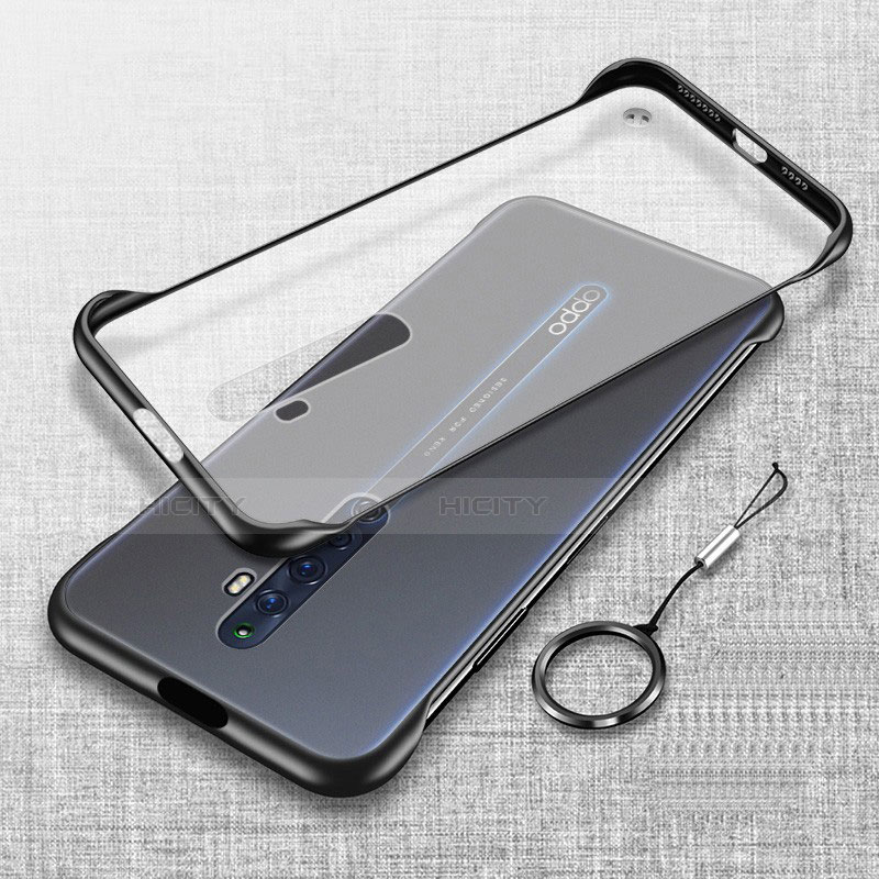 Handyhülle Hülle Crystal Tasche Schutzhülle H01 für Oppo Reno2 Z Schwarz