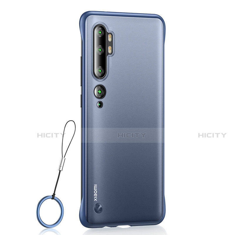 Handyhülle Hülle Crystal Tasche Schutzhülle H01 für Xiaomi Mi Note 10 Pro Blau