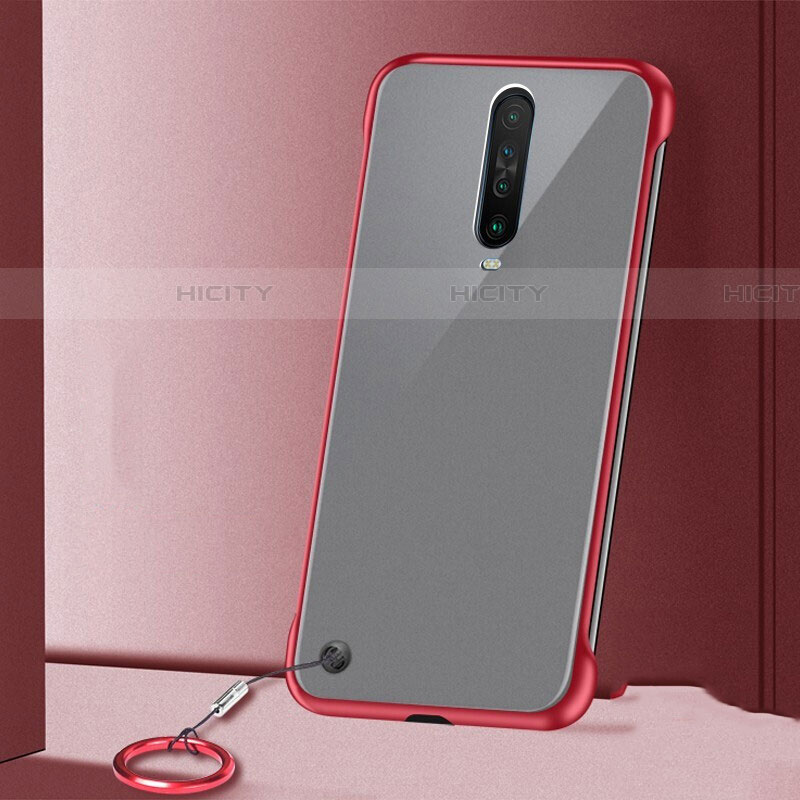 Handyhülle Hülle Crystal Tasche Schutzhülle H01 für Xiaomi Poco X2 Rot Plus