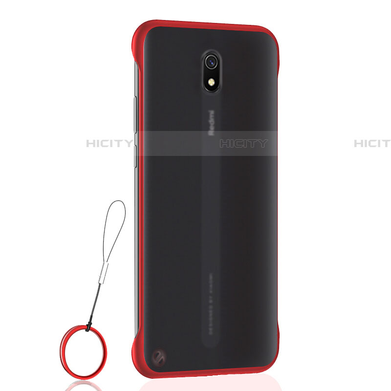 Handyhülle Hülle Crystal Tasche Schutzhülle H01 für Xiaomi Redmi 8A Rot