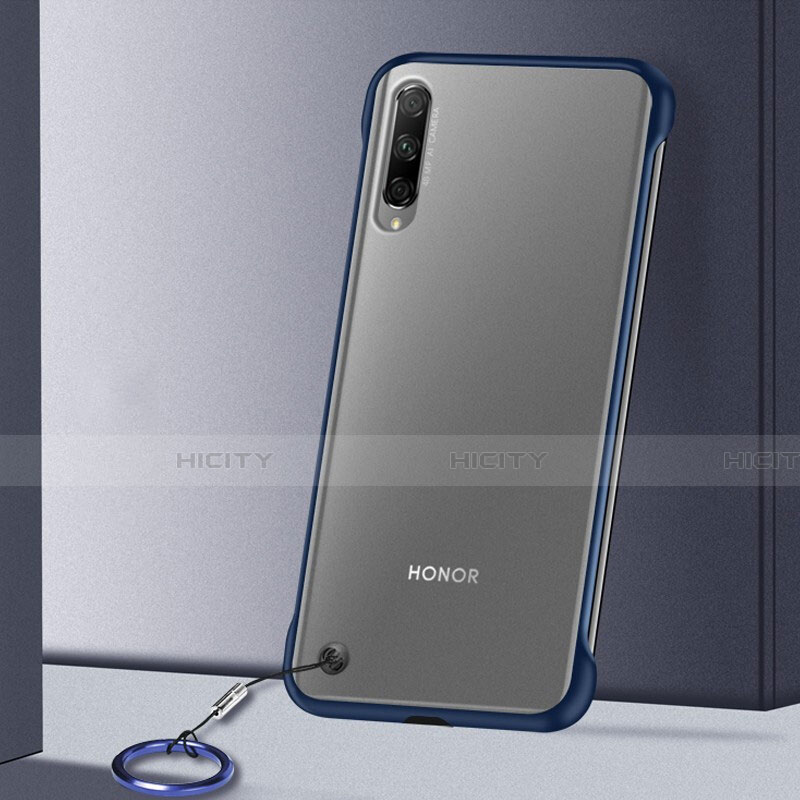 Handyhülle Hülle Crystal Tasche Schutzhülle H02 für Huawei Honor 9X Pro Blau Plus